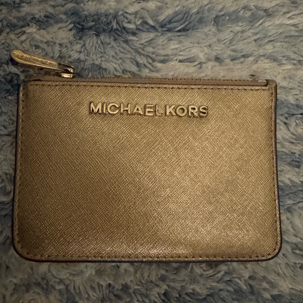 Michael Kors Gold Wallet